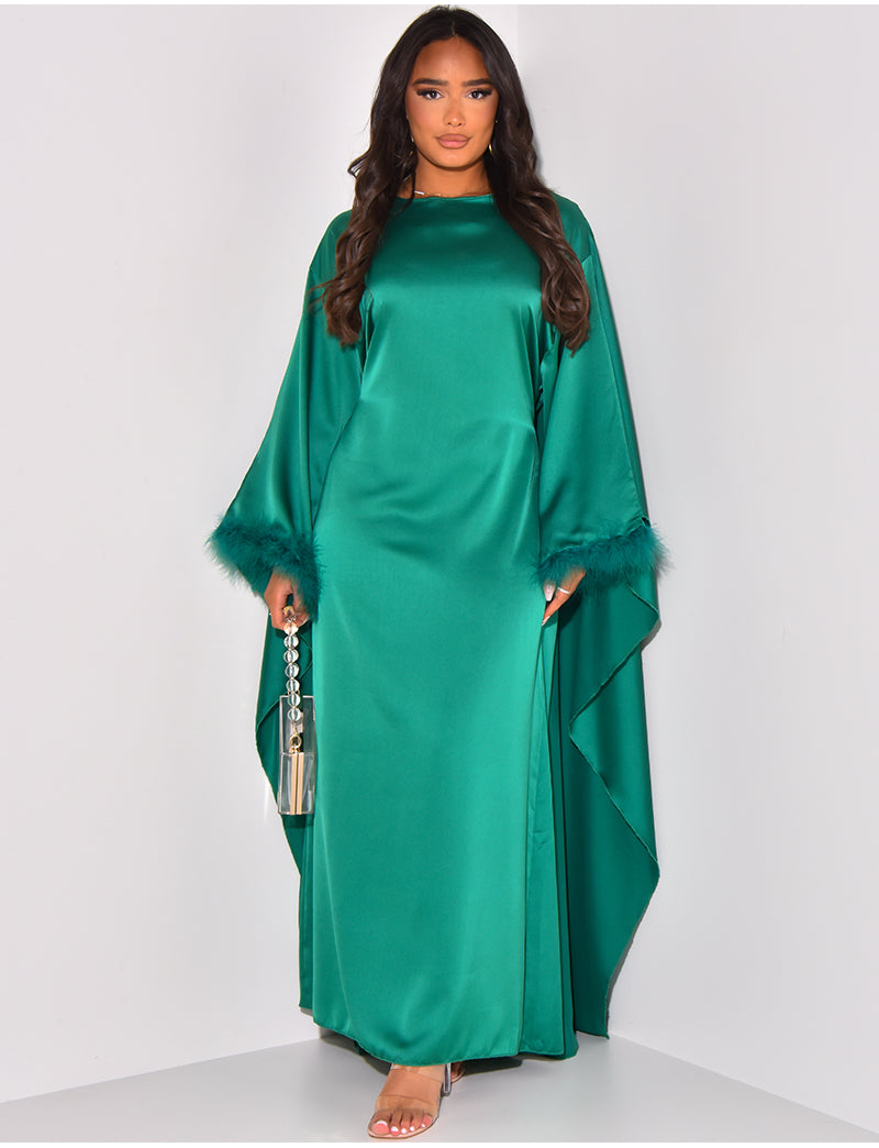 ABAYAS SATIN CAPE