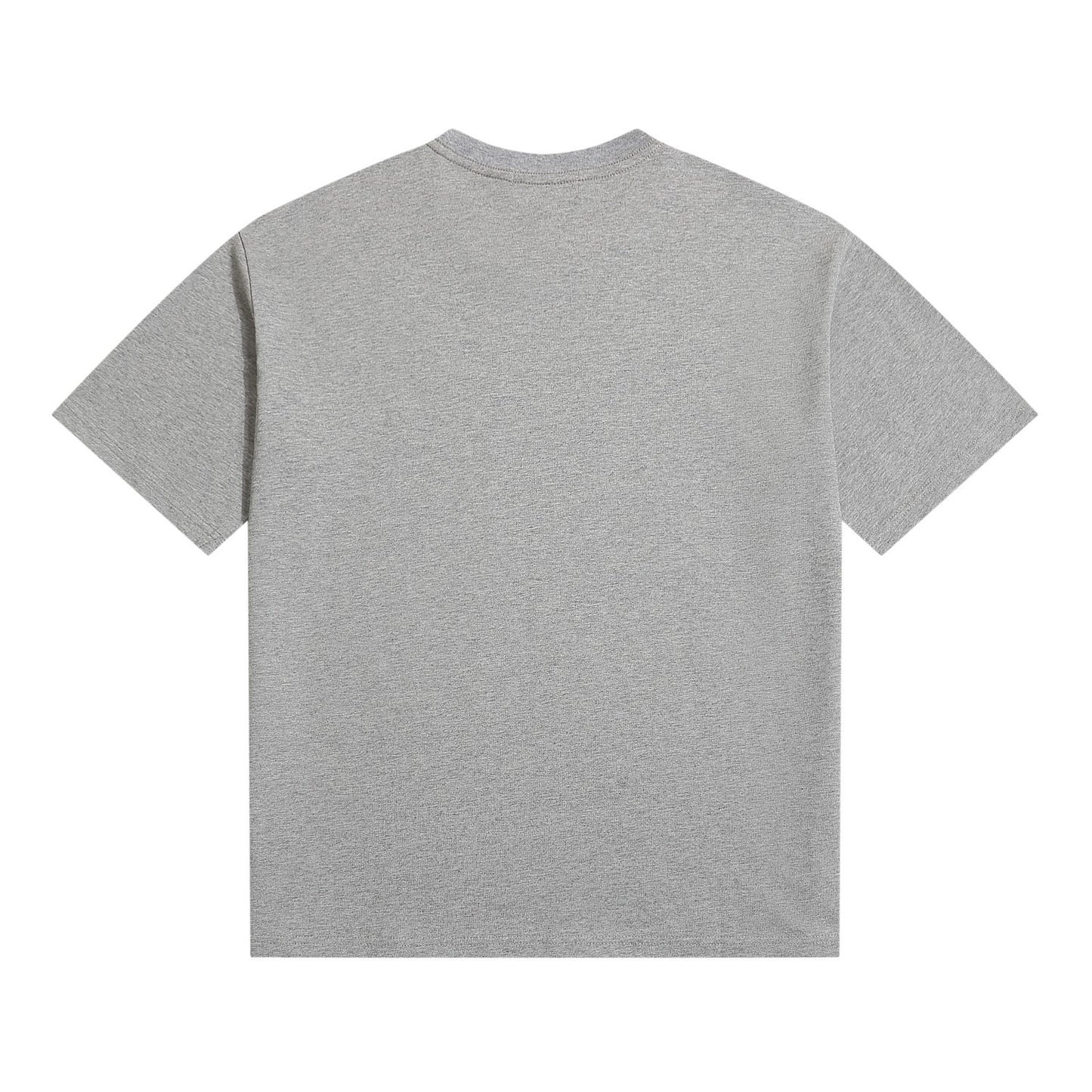 Classic Versatile Style Round Neck Short Sleeve Fashion Simple High Street T-Shirt
