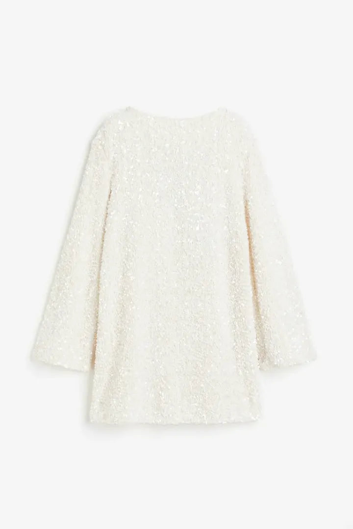 Sequined Tie-back Dress (Buy 2 Free Shipping)