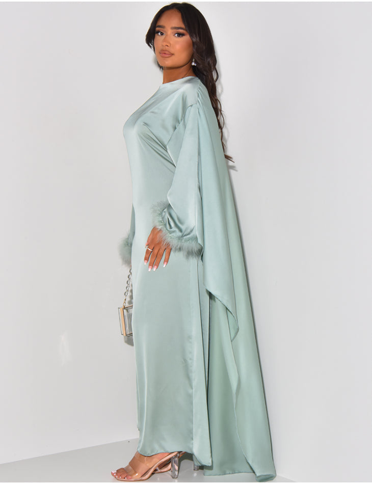 ABAYAS SATIN CAPE