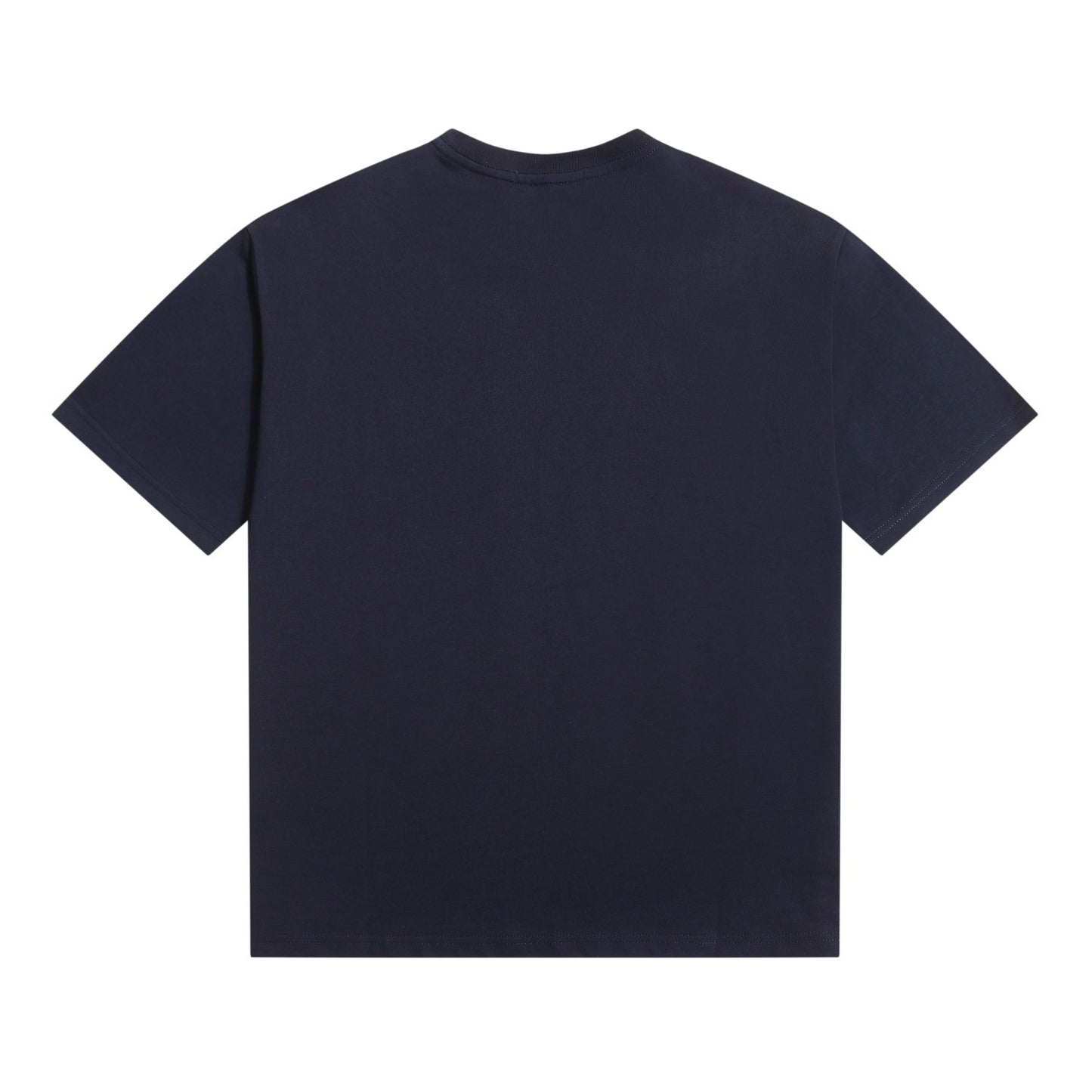 Classic Versatile Style Round Neck Short Sleeve Fashion Simple High Street T-Shirt