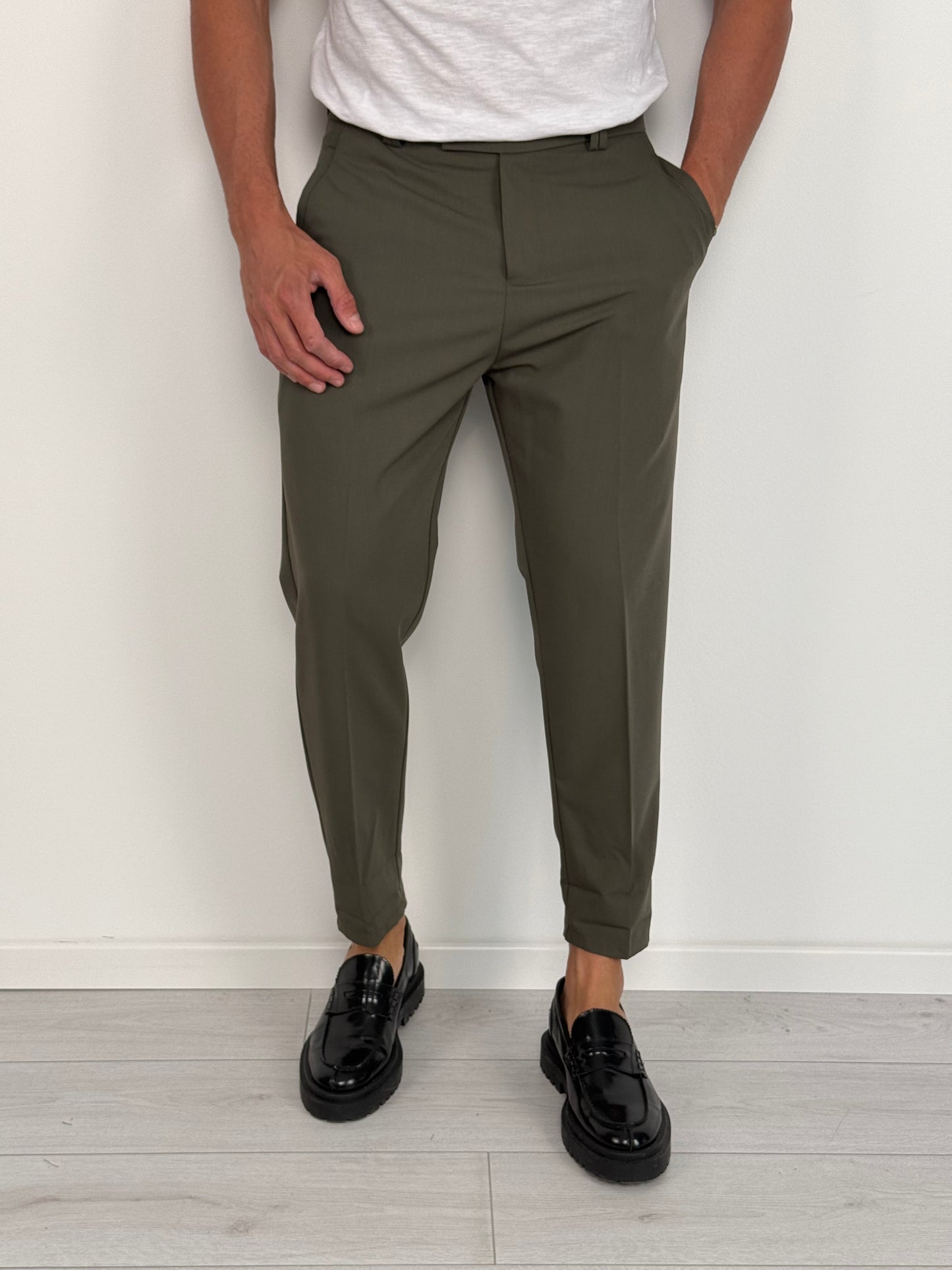 PANTALONE MOD CAPRI PREMIUM (TASCHE DIETRO)