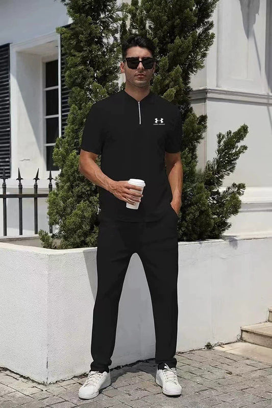 The new men's trend goes with a casual and stylish tracksuit