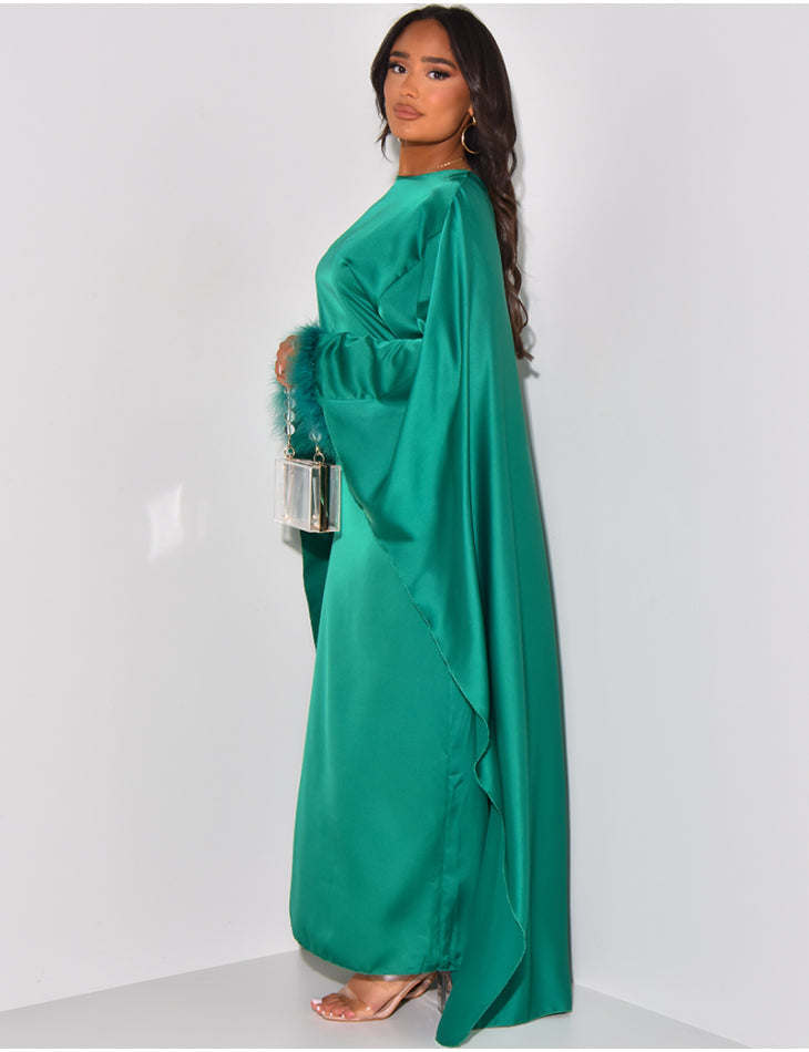 ABAYAS SATIN CAPE