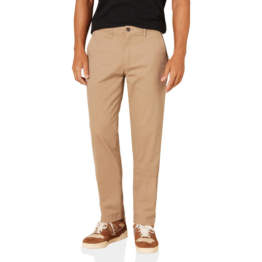 Men's Classic-Fit Wrinkle-Resistant Flat-Front Chino Pant