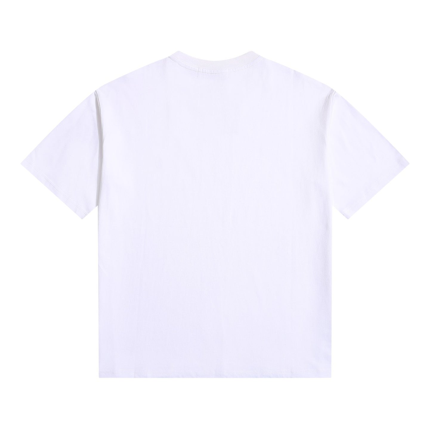 Classic Versatile Style Round Neck Short Sleeve Fashion Simple High Street T-Shirt