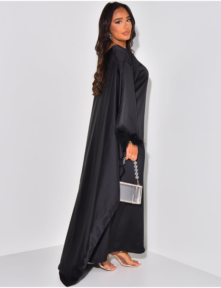 ABAYAS SATIN CAPE