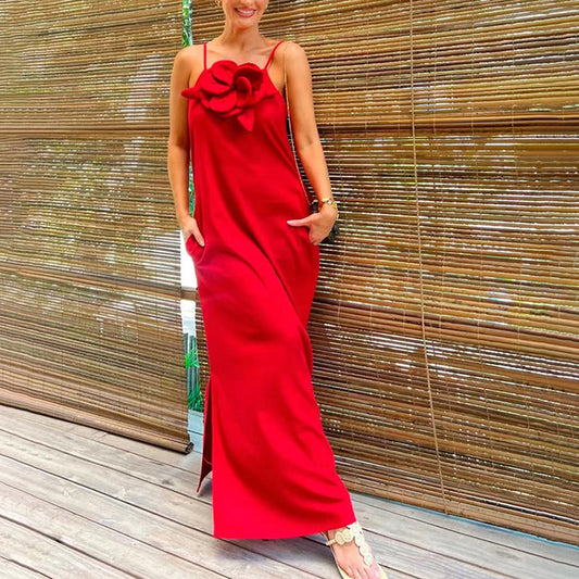 FLORAL MAXI DRESS