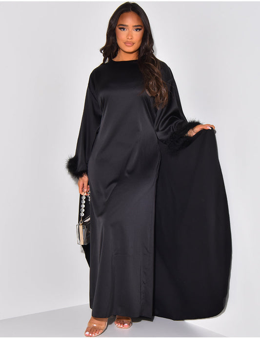 ABAYAS SATIN CAPE