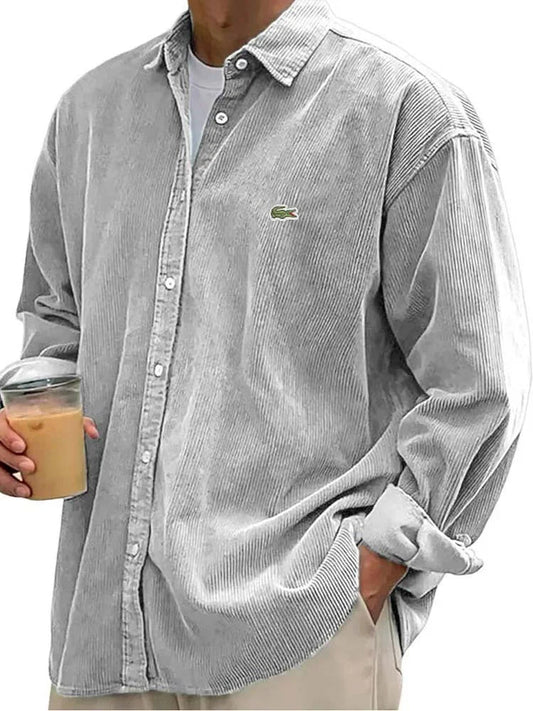 Fashion Comfy Corduroy Relaxed Shirt