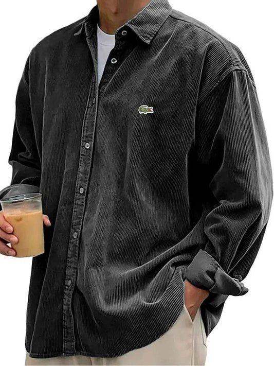 Fashion Comfy Corduroy Relaxed Shirt